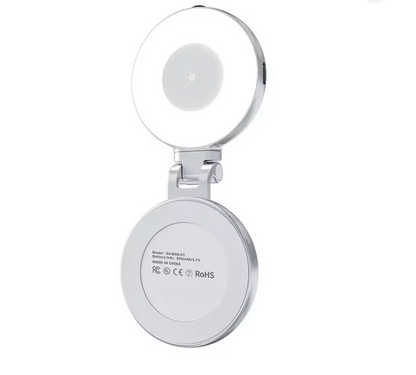 Magnetic Fill Light Mini Selfie Light 3 Modes Adjustable Brightness for Smartphone Iphone XIAOMI HUAWEI SAMSUNG Phone